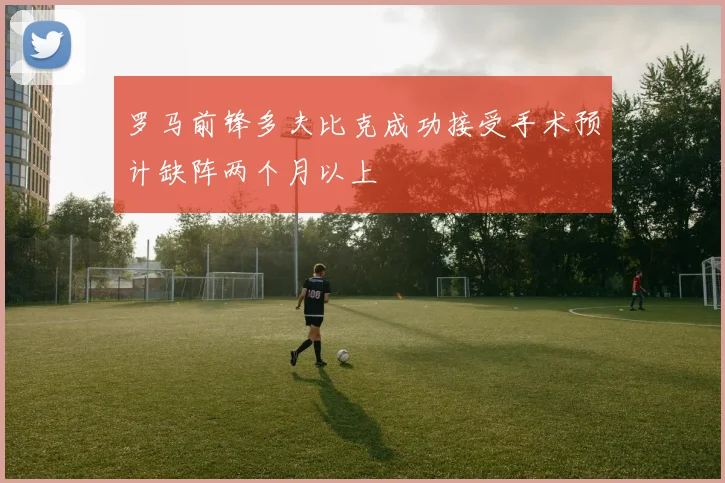 罗马前锋多夫比克成功接受手术预计缺阵两个月以上